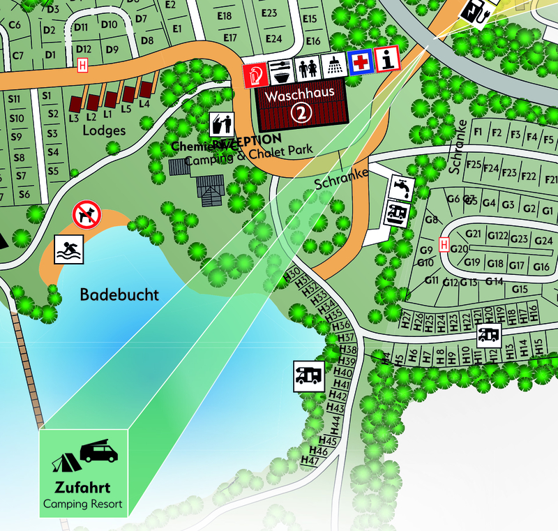 Area di sosta per camper