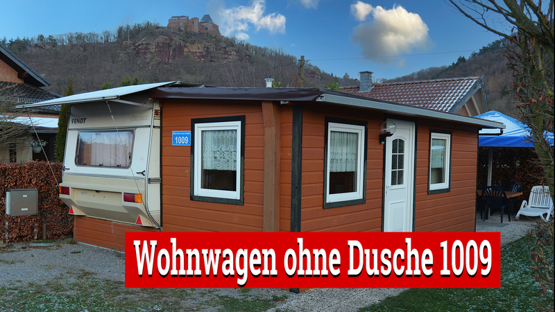 Rental caravan without shower 1009, 1010