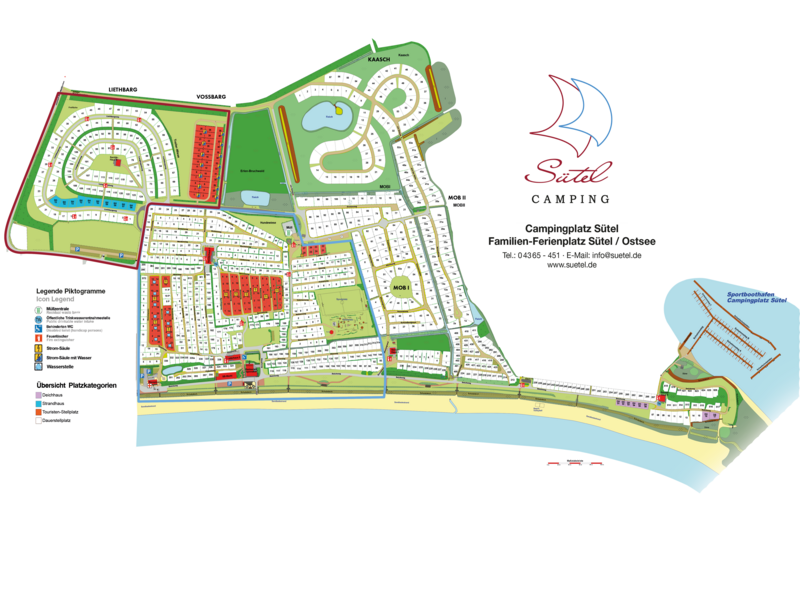 Emplacement de vacances ≥ 120m²
