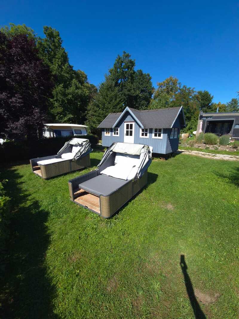 Suite de cabine de plage